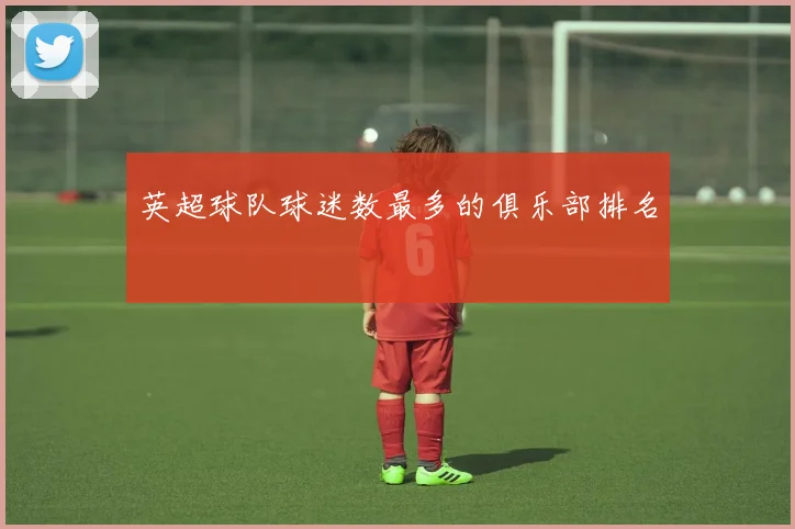 英超球队球迷数最多的俱乐部排名