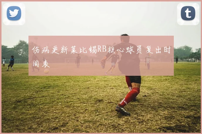 伤病更新莱比锡RB核心球员复出时间表